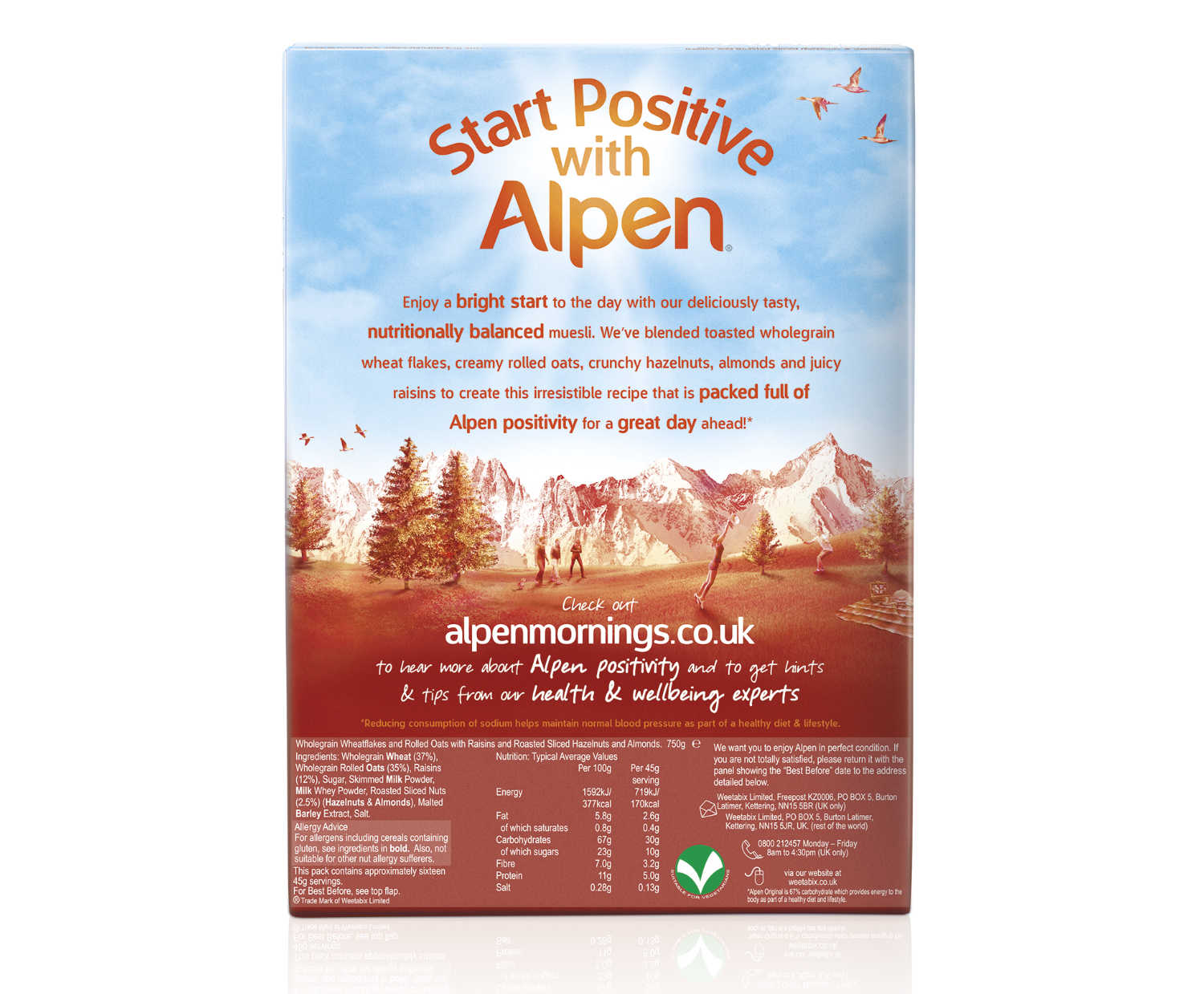 Alpen Back of Pack design