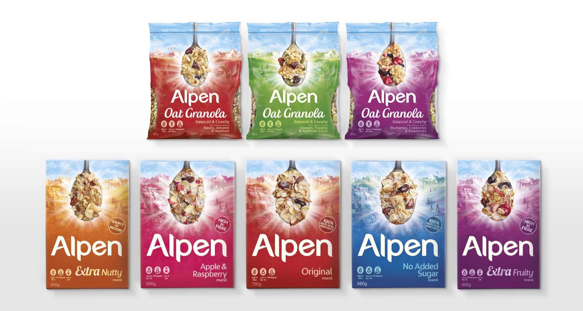 Alpen Packaging Range