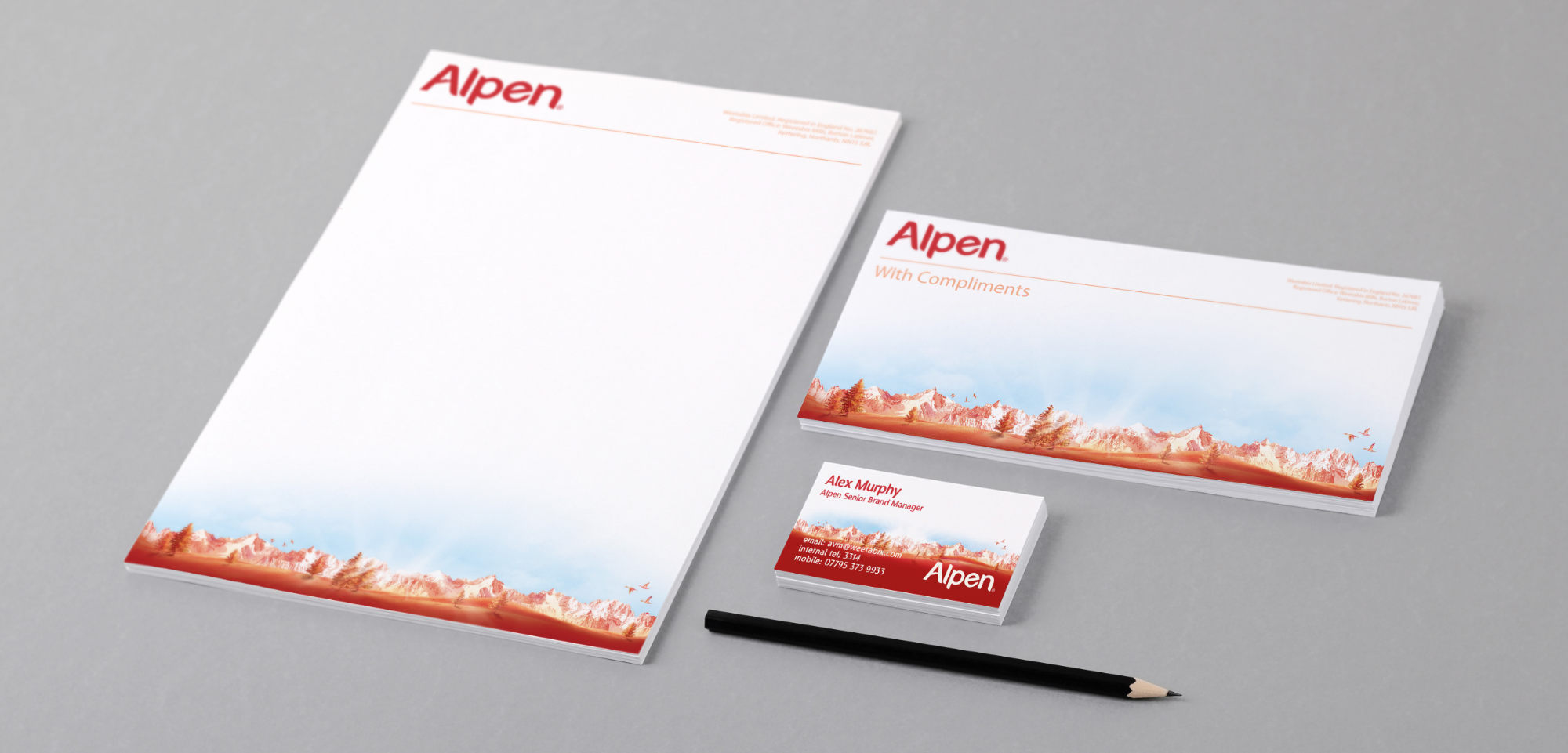 New Alpen Stationary