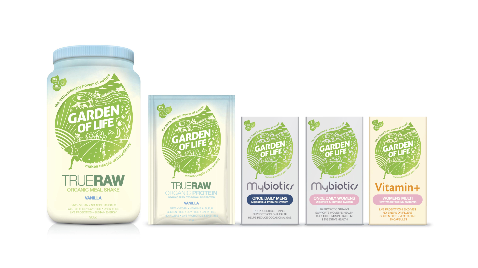 Garden of Life Concept 3 range
