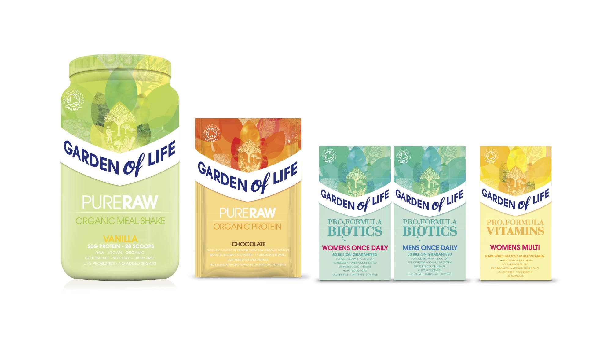 Garden of Life Concept 5 range