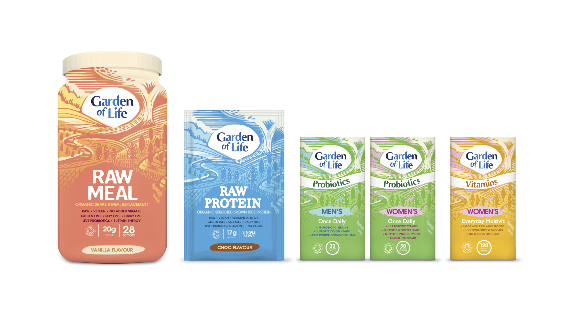 Garden of Life Concept 7 range