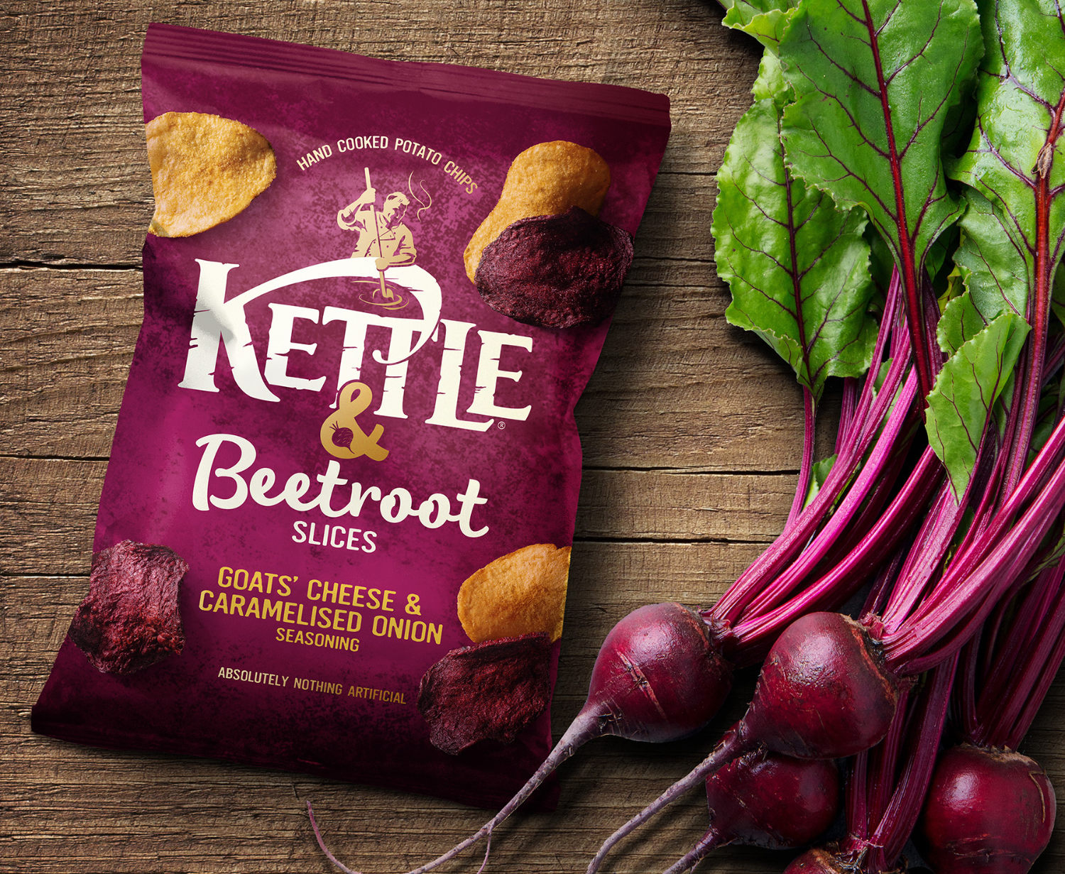 Kettle pack with raw beetroots