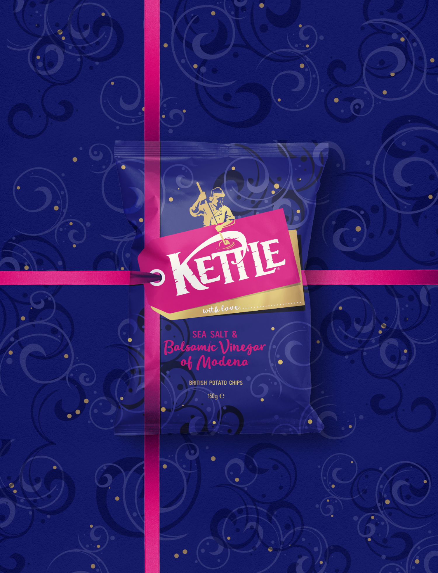 Kettle Balsamic Vinegar as wrapping paper