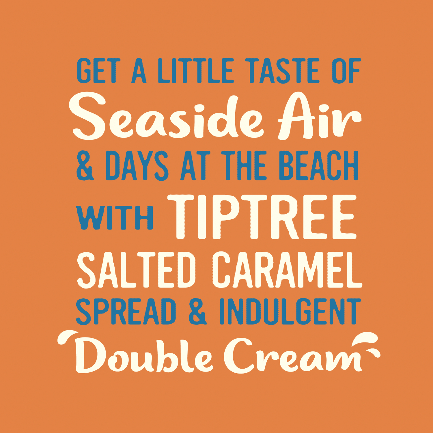 Stylised description of the Salted Caramel seasoning