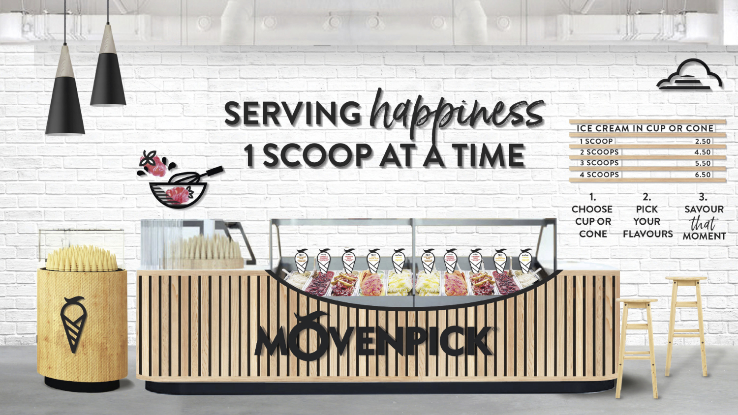 Movenpick Parlour Counter