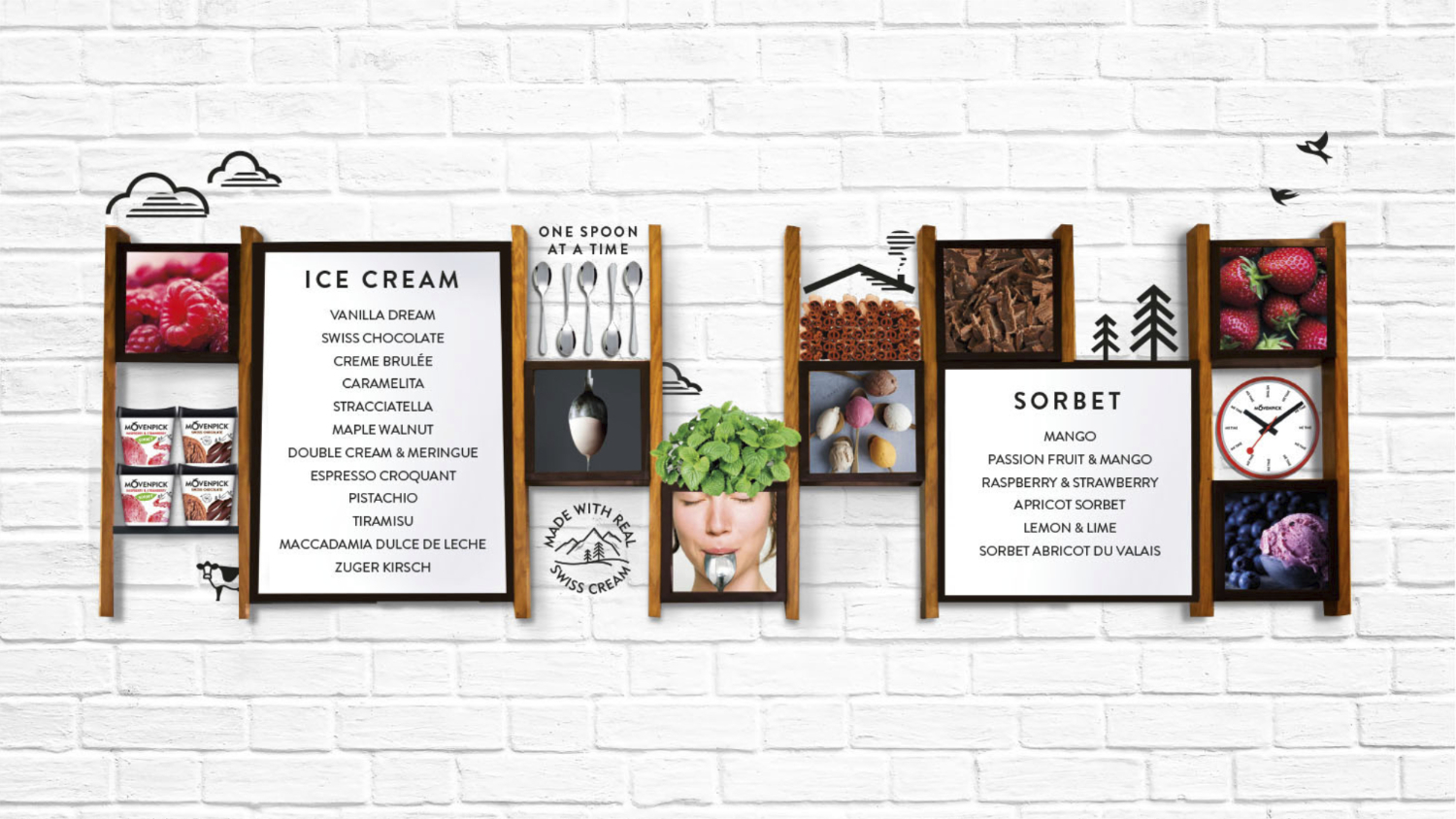 Movenpick Parlour Shelves