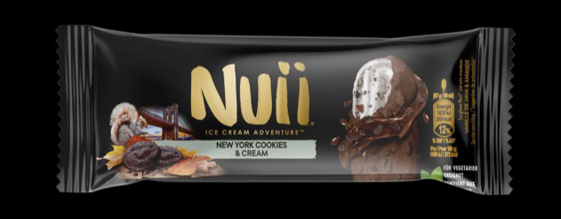 Nuii Ney Work Cookies ice cream wrapper