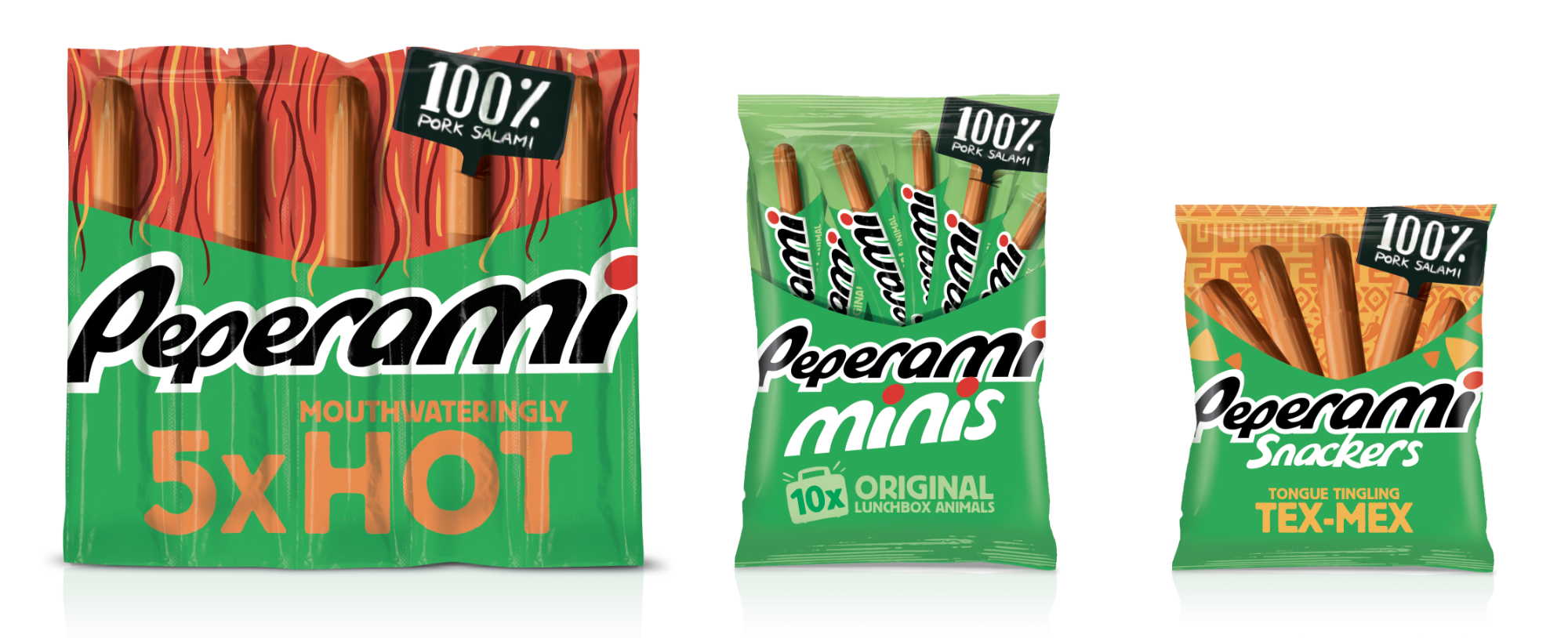 Multipack desgins for 100 percent animal