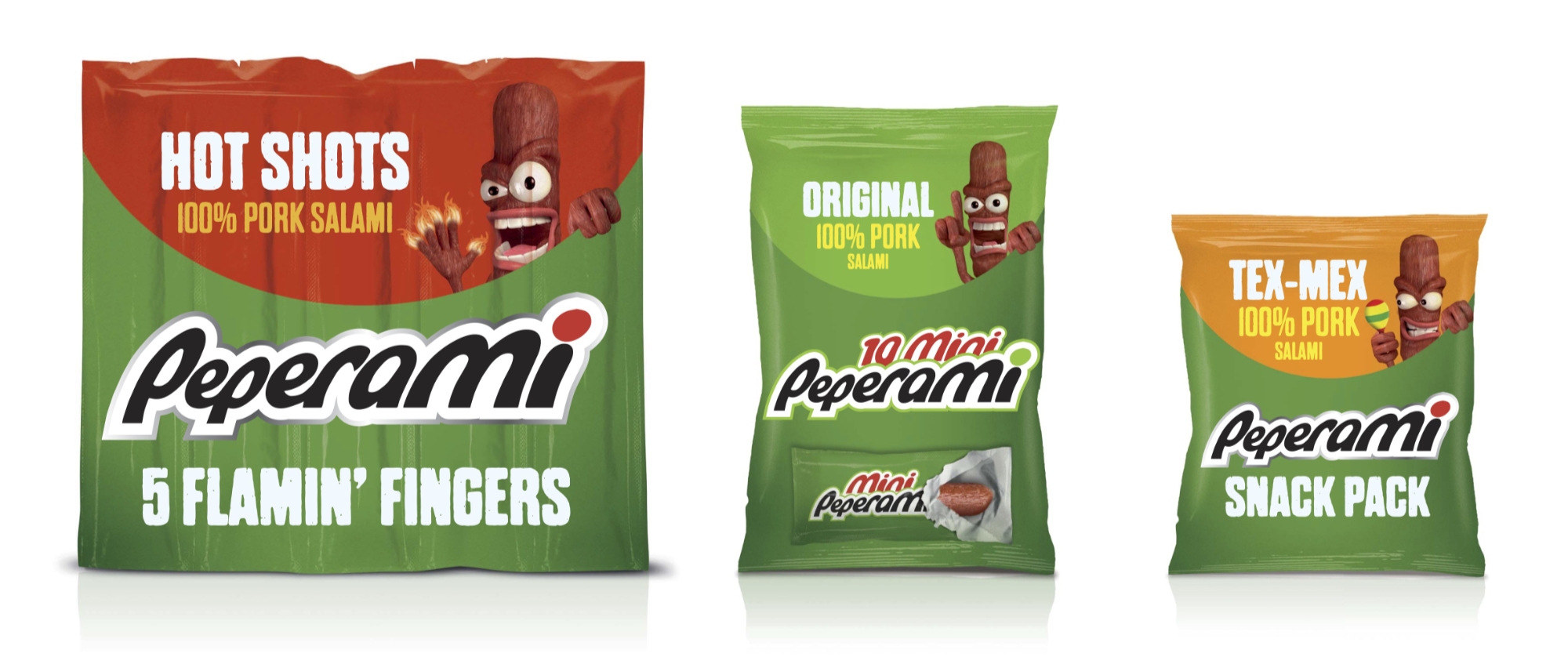 Multi-Pack Packaging range for the No Nonsense Salami Desgin