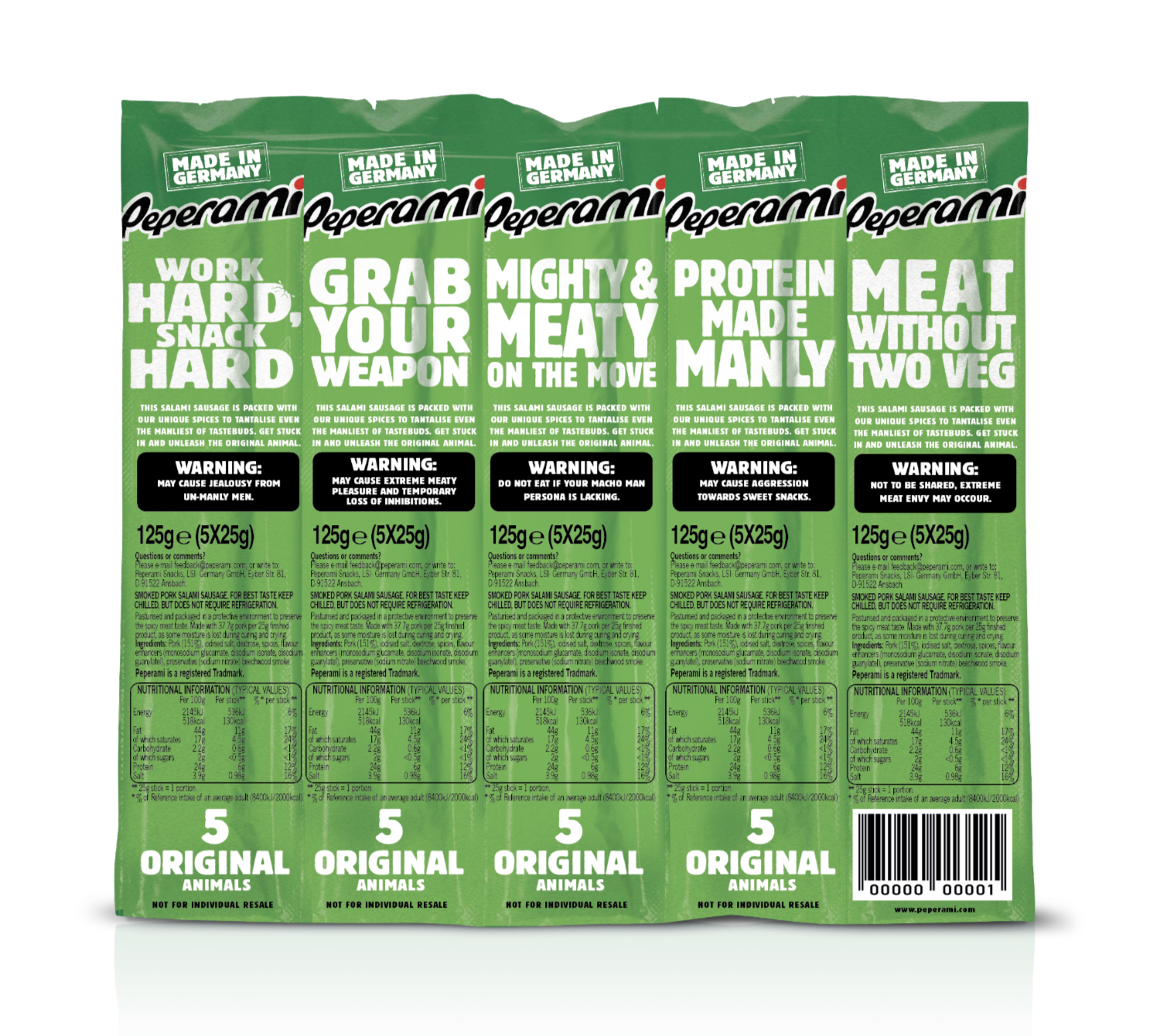 Back of Pack desgins for the Big Eat