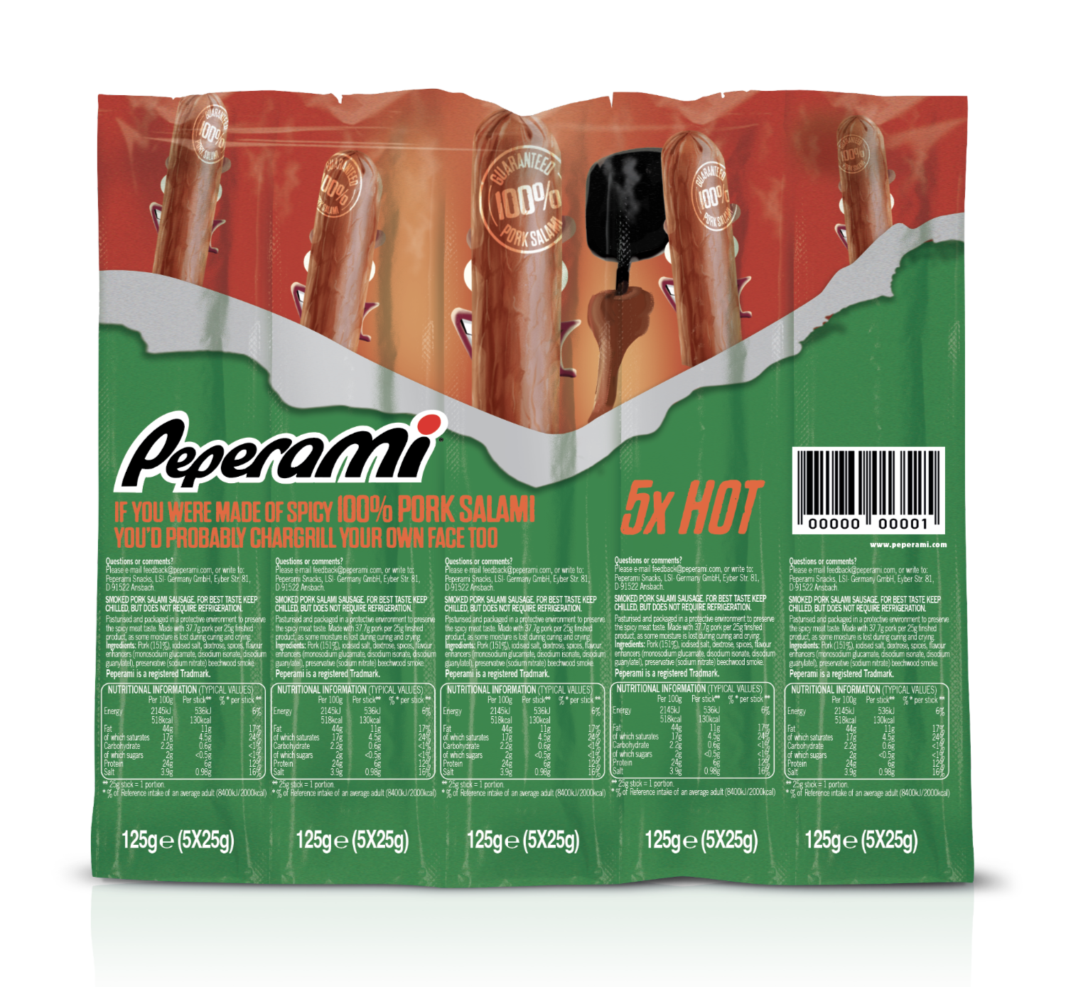 Back of Pack desgins for the Unleash The Animal Design