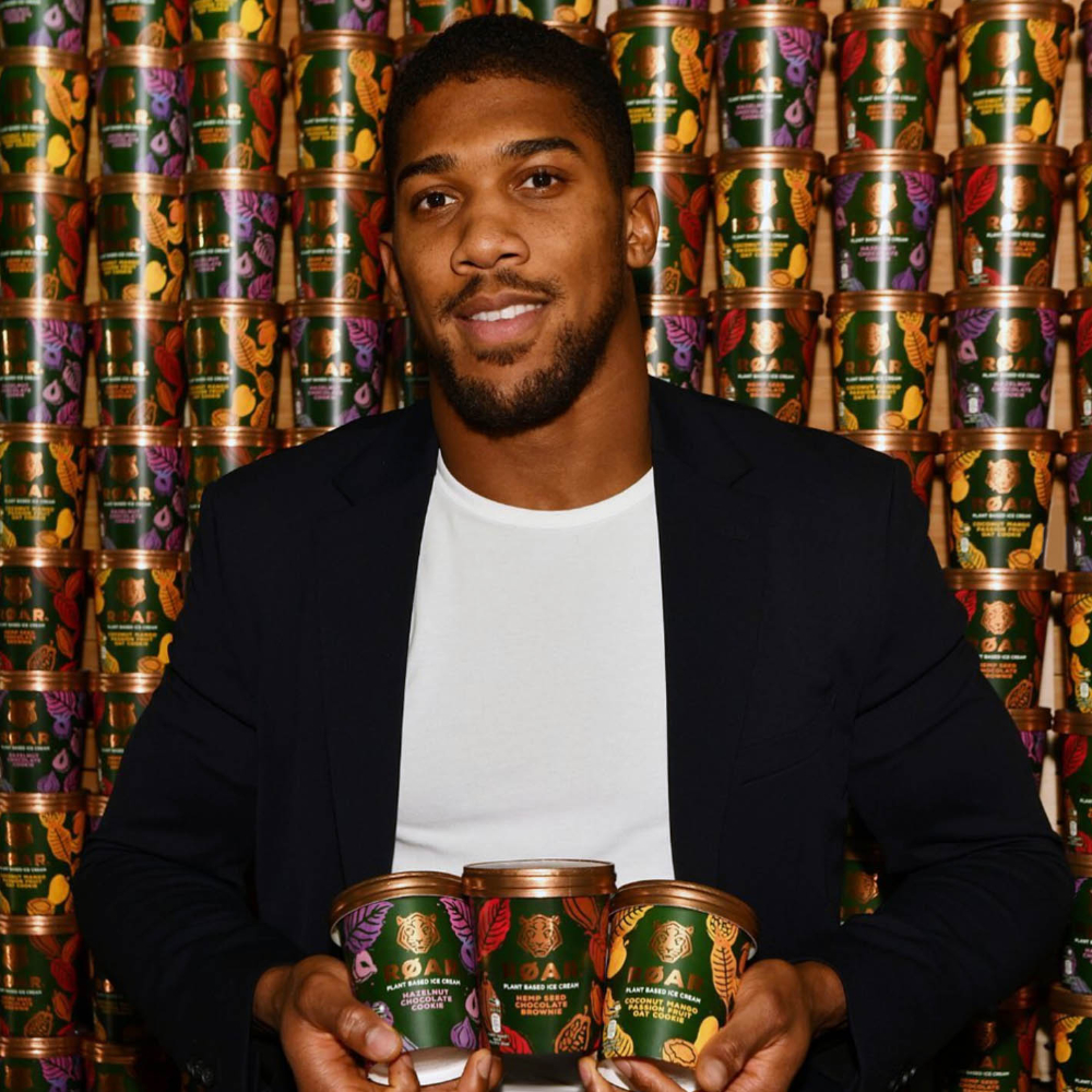 Anthony Joshua at the Roar Launch