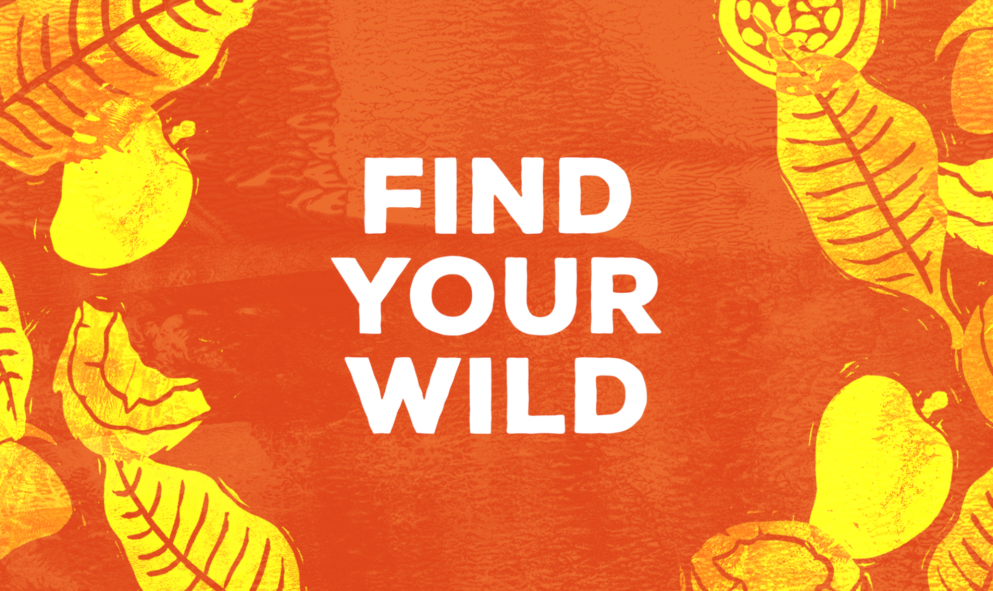 Find your wild poster